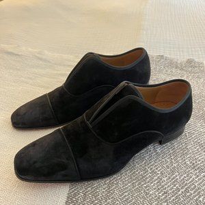 Christian Louboutin Suede formal shoes Black Size 42